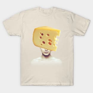 Swiss cheese head portrait T-Shirt